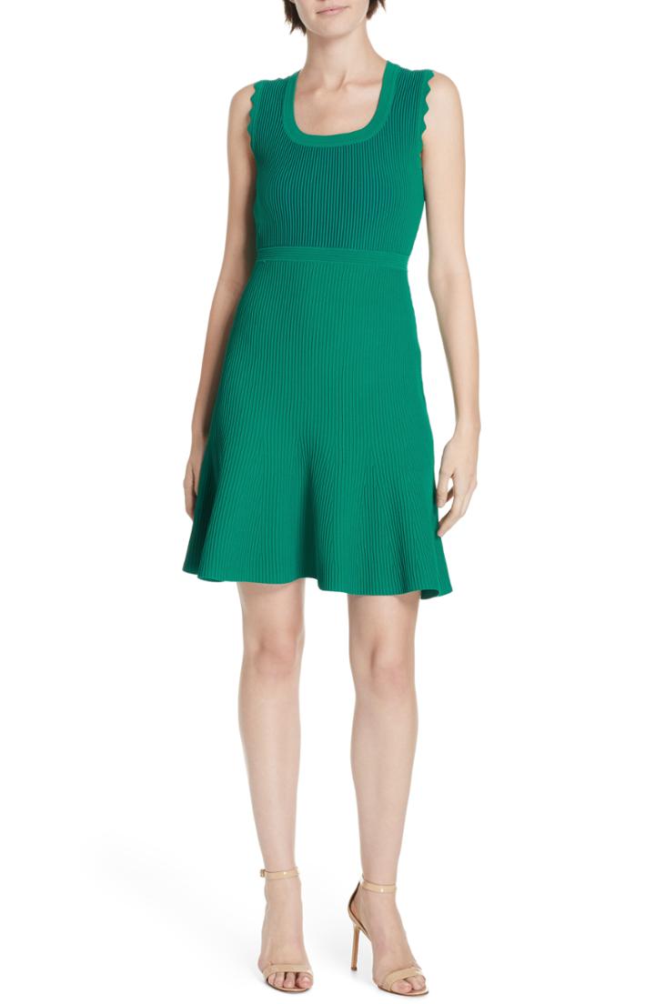 Women's Dvf Adi Ribbed Knit Dress