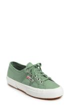 Women's Superga 'cotu' Sneaker .5us / 39.5eu - Green