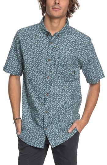 Men's Quiksilver Minikani Woven Shirt - Black