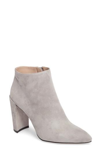Women's Stuart Weitzman Pure Pointy Toe Bootie M - Grey