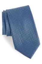 Men's Nordstrom Men's Shop Charlie Dot Silk Tie, Size X-long - Blue