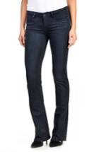 Women's Paige Transcend - Manhattan Bootcut Jeans - Blue