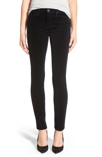 Women's Ag 'prima' Corduroy Skinny Pants - Black