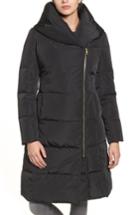 Women's Cole Haan Down & Feather Coat - Black