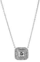 Women's Bony Levy Halo Diamond Pendant Necklace (nordstrom Exclusive)