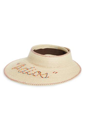 Women's Brixton Bondi Palm Visor - Brown