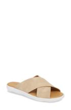 Women's Lucky Brand Mahlay Slide Sandal M - Beige