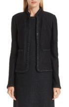 Women's St. John Collection Adina Knit Short Jacket - Black
