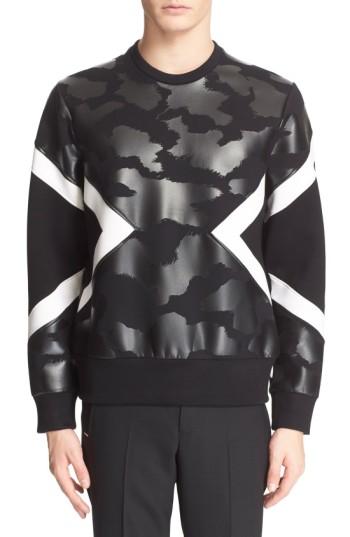 Men's Neil Barrett 'mucca Flauge' Sweatshirt