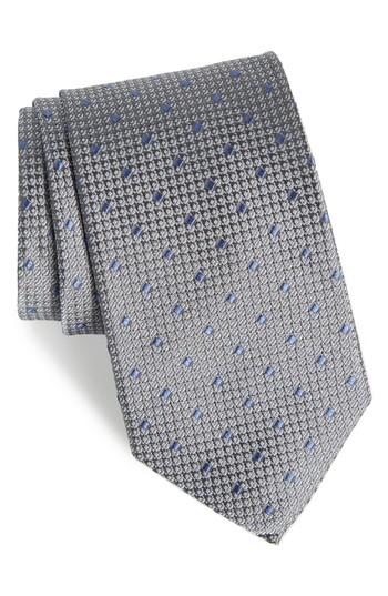 Men's Nordstrom Men's Shop Contrada Dot Silk Tie