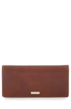 Women's Brahmin Ady Leather Wallet - Brown