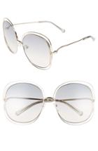 Women's Chloe Carlina 62mm Oversize Sunglasses -