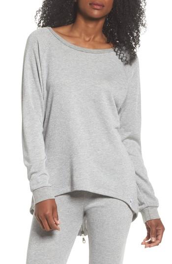 Women's Michael Lauren Louie Metallic High/low Pullover