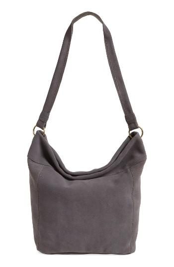 Elle & Jae Gypset Wildleder Suede Hobo - Grey