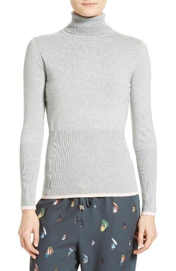 Women's Ted Baker London Aggi Tipped Turtleneck Sweater