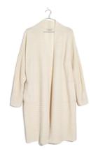 Women's Madewell Fulton Sweater Coat, Size - Ivory