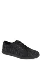 Men's Fitflop Christophe Knit Lace-up Sneaker M - Black
