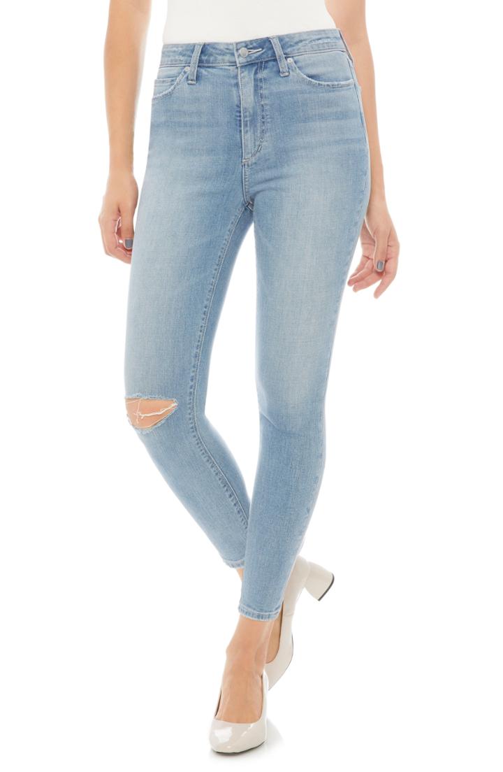 Women's Joe's Charlie Ripped High Waist Crop Jeans