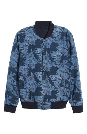 Men's 1901 Reversible Bomber Jacket - Blue
