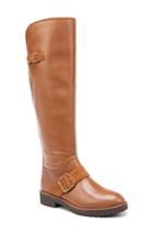Women's Franco Sarto Cutler Riding Boot .5 Regular Calf M - Brown