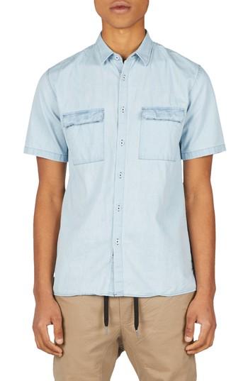Men's Zanerobe Denim Shirt - White