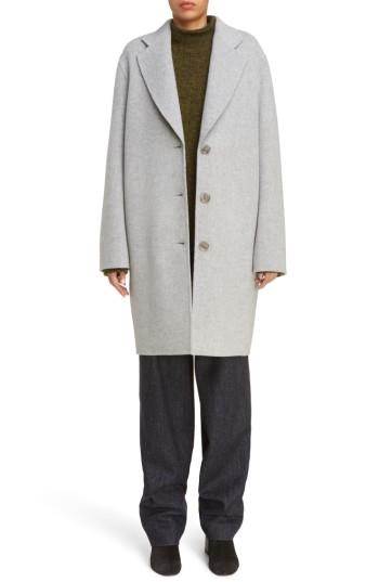 Women's Acne Studios Landi Double Crombie Coat Us / 34 Eu - Grey