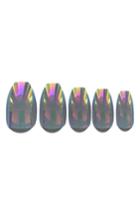 Static Nails Smoke And Mirrors Holographic Pop-on Reusable Manicure Set - Smoke And Mirrors