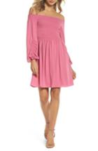 Women's Kobi Halperin Nina Off The Shoulder Dress - Pink