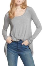 Women's Free People January Tee - Grey