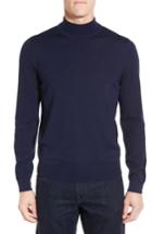 Men's Nordstrom Mock Neck Merino Wool Sweater - Blue
