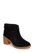 Women's Ugg Kasen Genuine Sheepskin Lined Bootie M - Black