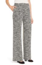 Women's Emerson Rose Wide Leg Tweed Pants - Black