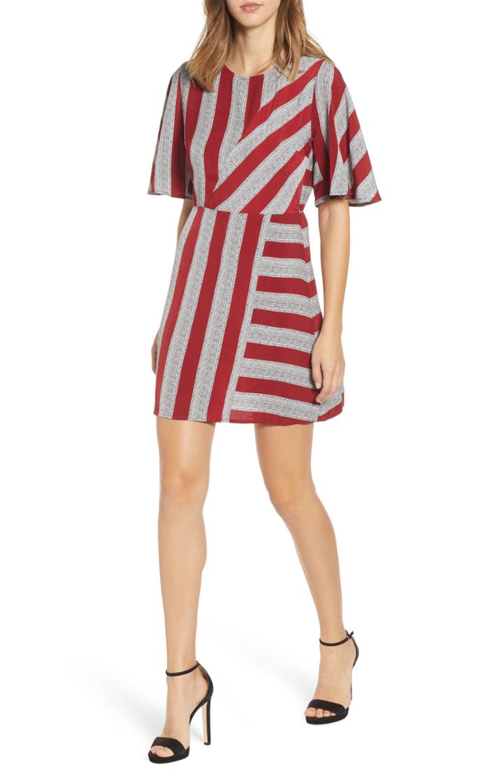 Women's All In Favor Stripe A-line Dress