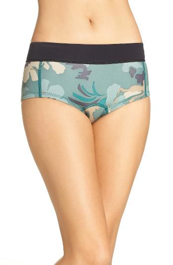 Women's Patagonia R1 Lite Surf Shorts - Green