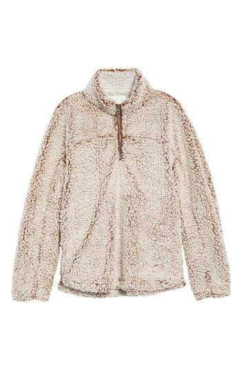 Women's Thread & Supply Wubby Fleece Pullover - Brown