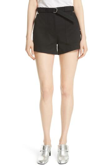 Women's Rag & Bone Lora Utility Shorts - Black