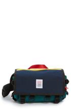 Men's Topo Designs 'field' Messenger Bag - Blue/green