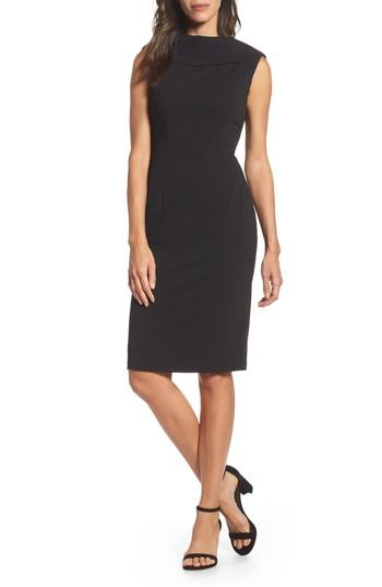 Women's Adrianna Papell Roll Neck Sheath