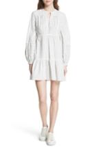 Women's Joie Marison Stripe A-line Dress - White
