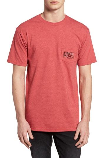 Men's O'neill Mfg Graphic T-shirt - Red