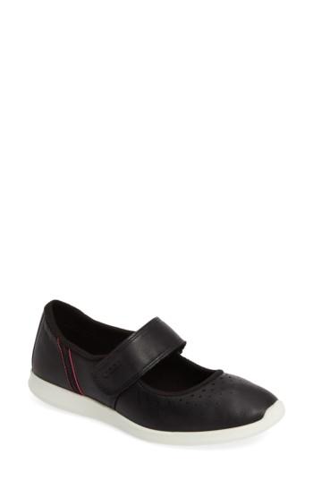 Women's Ecco Sense Mary Jane -6.5us / 37eu - Black