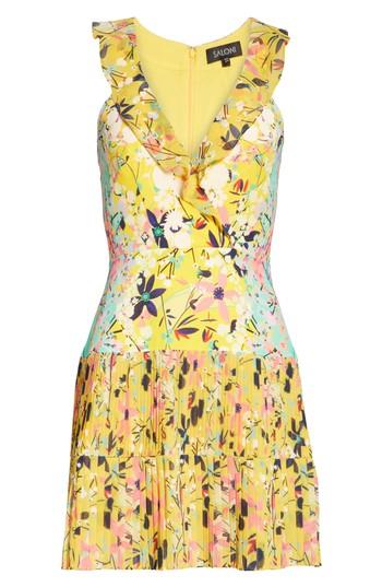 Women's Saloni Amy Fit & Flare Dress