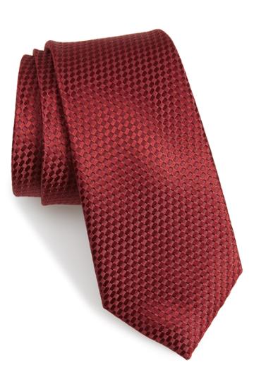 Men's Calibrate Lozardi Tie, Size - Red