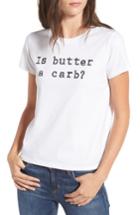 Women's Prince Peter X Mean Girls Is Butter A Carb Tee - White