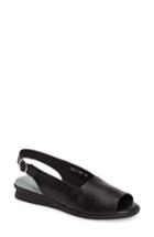 Women's David Tate Norma Slingback Sandal .5 M - Black