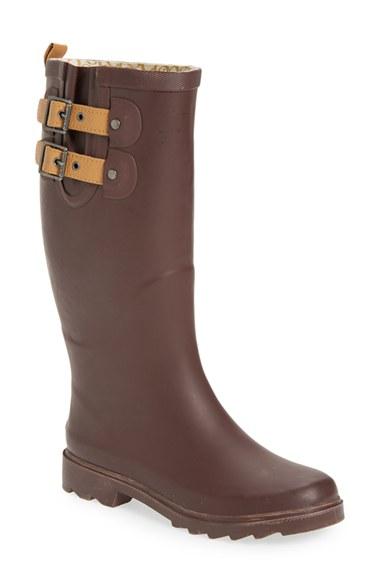 Women's Chooka 'top Solid' Rain Boot M - Burgundy