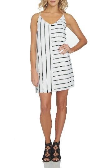 Women's 1.state Mixed Stripe Shift Dress