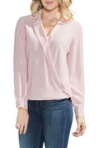 Women's Vince Camuto Faux Wrap Blouse - Pink