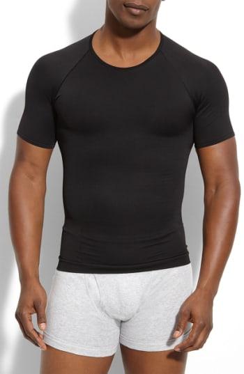Men's Spanx 'zoned Performance' Compression Crewneck T-shirt