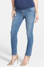 Women's Maternal America Maternity Skinny Ankle Jeans - Blue